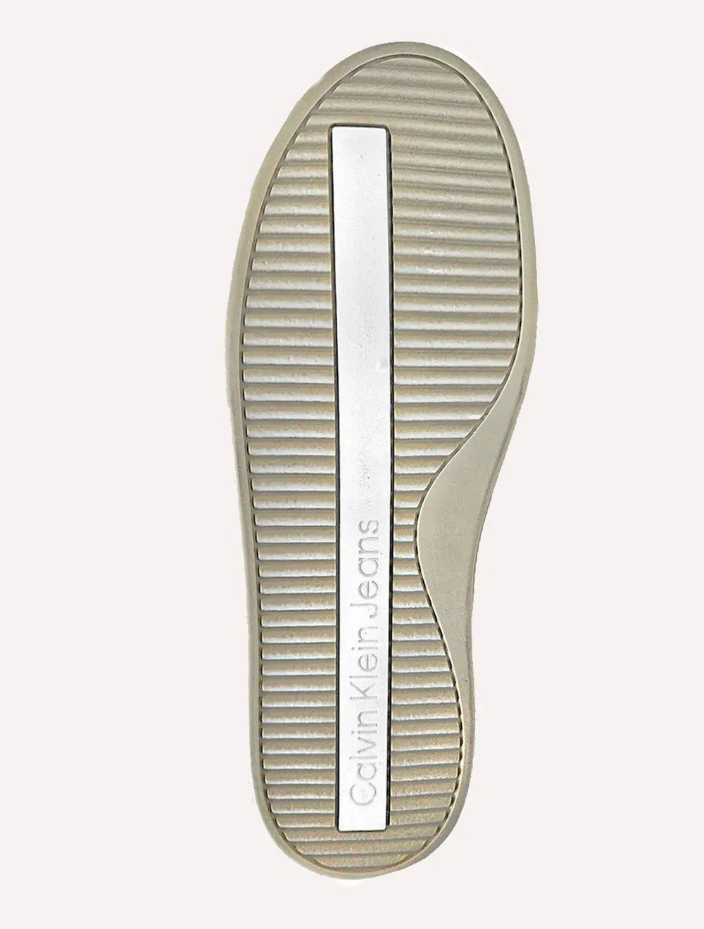 Tênis Calvin Klein Jeans Masculino Couro Sash Logo Basico Branco