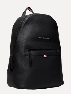 Mochila Tommy Hilfiger Essential PU Backpack Preta