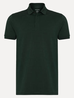 Polo Aramis Masculina Piquet Colorfix Mono Verde Militar