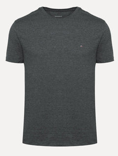Camiseta Aramis Masculina Basic Light Logo Lisa Grafite