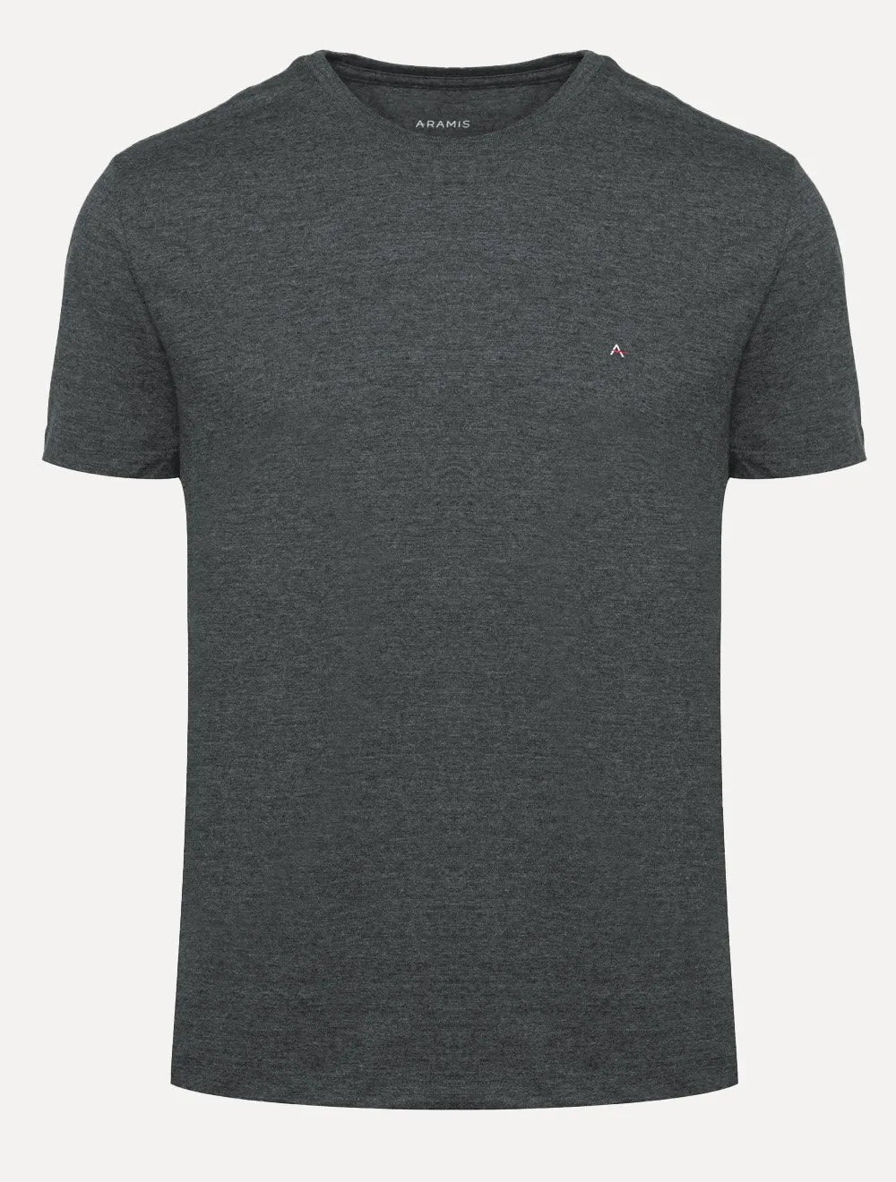 Camiseta Aramis Masculina Basic Light Logo Lisa Grafite