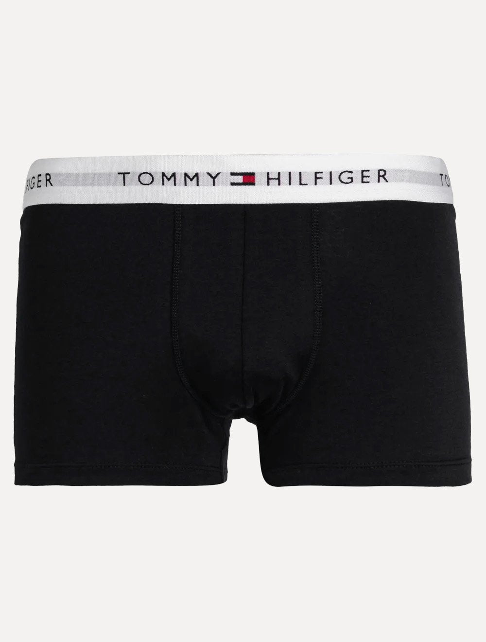 Cueca Tommy Hilfiger Cotton Stretch Boxer Trunk Marinho/Branca Pack 2UN