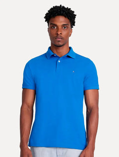 Polo Aramis Masculina Basic Piquet Azul Royal