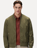 Jaqueta Calvin Klein Masculina Bomber Logo Full Zip Verde