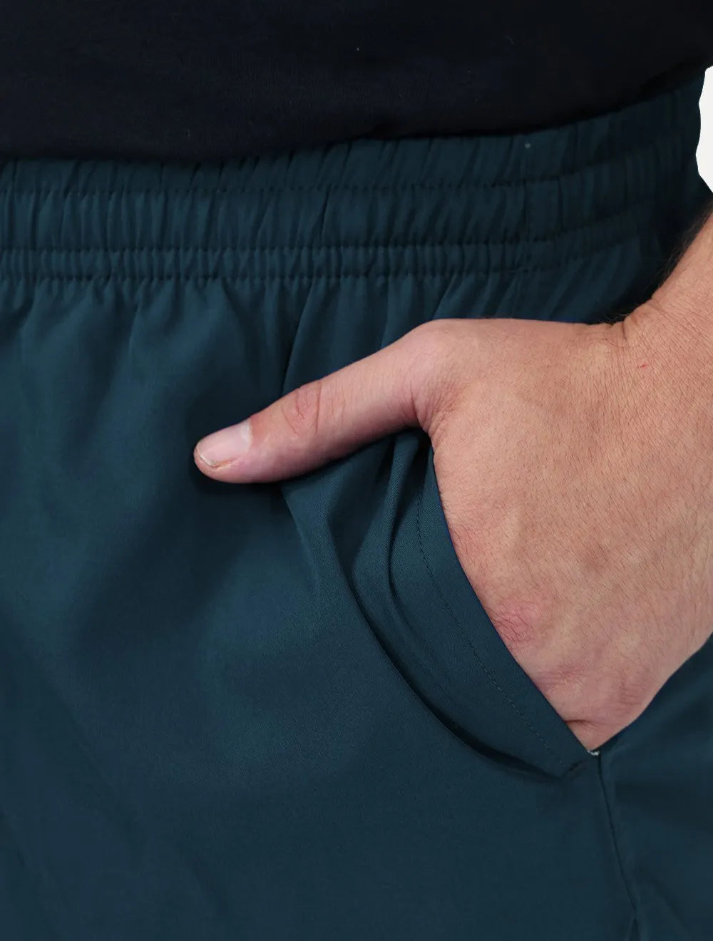 Short King & Joe Masculina Nylon Flex Colors Azul Petróleo