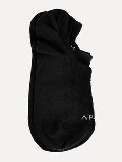 Meia Aramis Masculina Invisível Sport Preta Kit 3 Pares