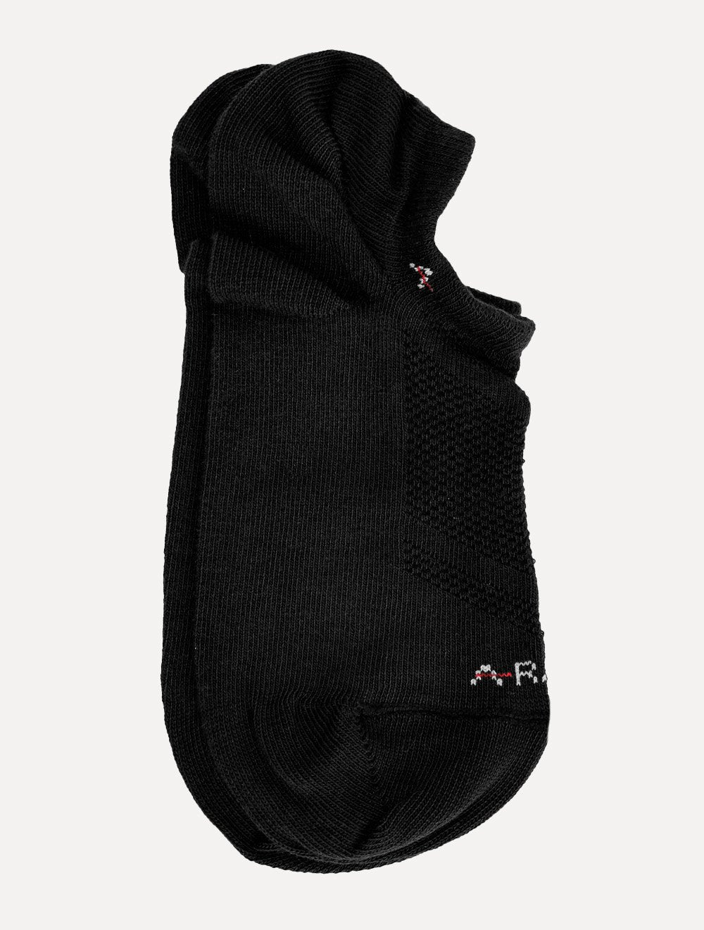 Meia Aramis Masculina Invisível Sport Preta Kit 3 Pares