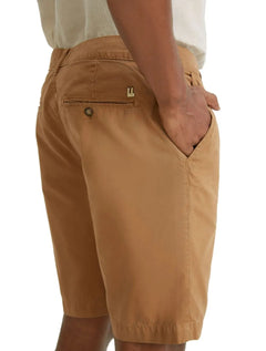 Bermuda Foxton Masculina Chino Casual Camelo Marrom