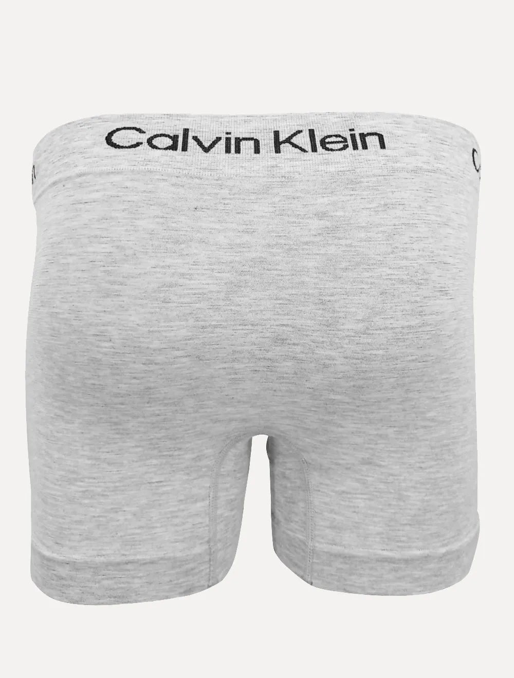 Cuecas Calvin Klein Trunk Seamless Viscose Logo Mescla Chumbo e Cinza Claro Pack 2UN