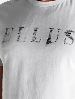Camiseta Ellus Masculina Basic Blur Foil Cinza Claro