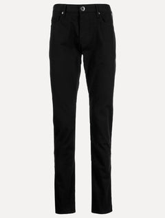 Calça Jeans Empório Armani Masculina J06 Slim Fit 5 Pockets Preta