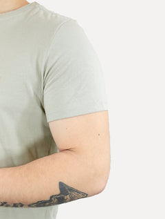 Camiseta Ellus Masculina Cotton Fine Duocolor Classic Cinza