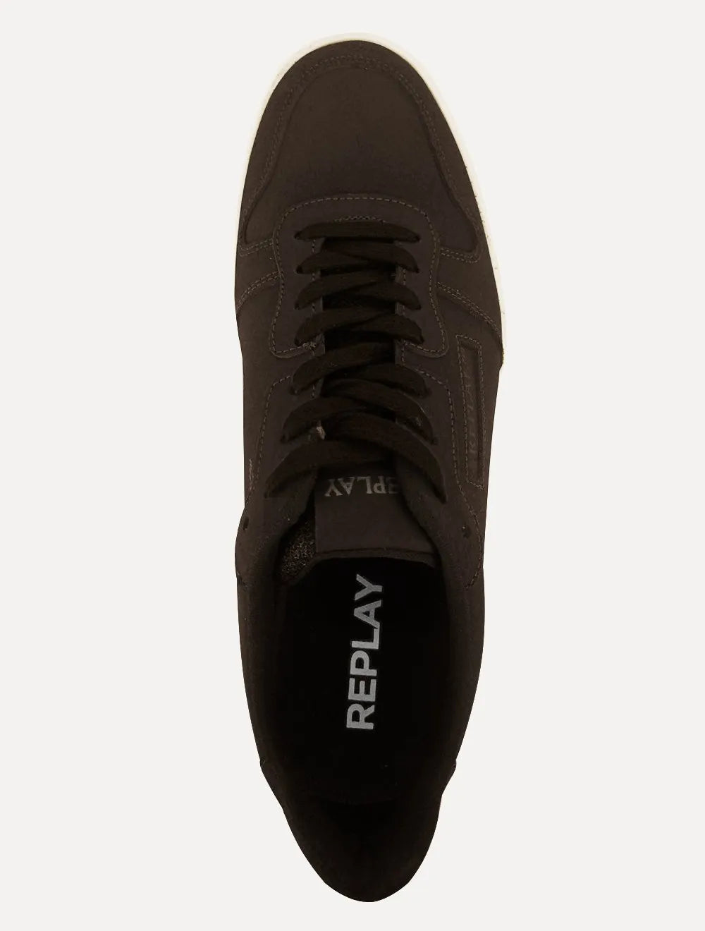 Tênis Replay Masculino Couro Casual Hunter Marrom Café