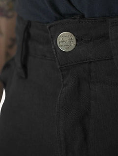 Calça Original Penguin Jeans Masculina Color Five Pockets Preta