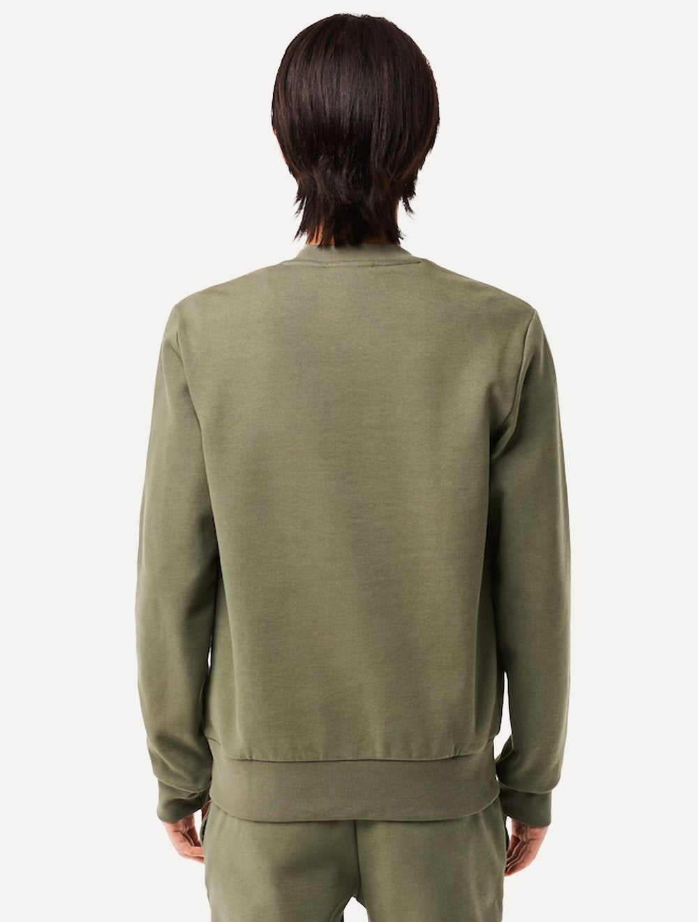 Moletom Lacoste Masculino Crewneck Classic Croco Verde