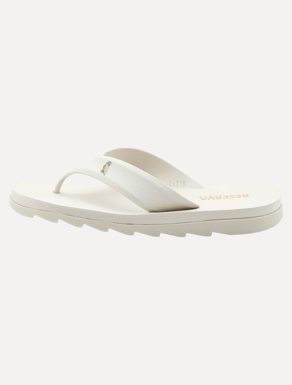 Chinelo Reserva Masculino RSV Deck Rubber Off White