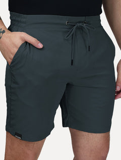 Short Dixen Masculino Tactel Meio Elástico Azul Marinho