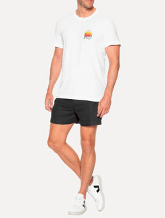 Camiseta Osklen Masculina Slim Rough Posto 7 Branca