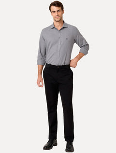 Camisa Dudalina Masculina Comfort Superfine Cotton Milano Azul Marinho