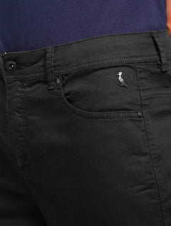 Bermuda Reserva Masculina Sarja Color Preta