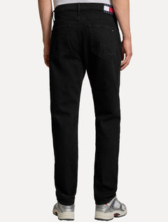 Calça Tommy Jeans Masculina Regular Straight Otis Preta