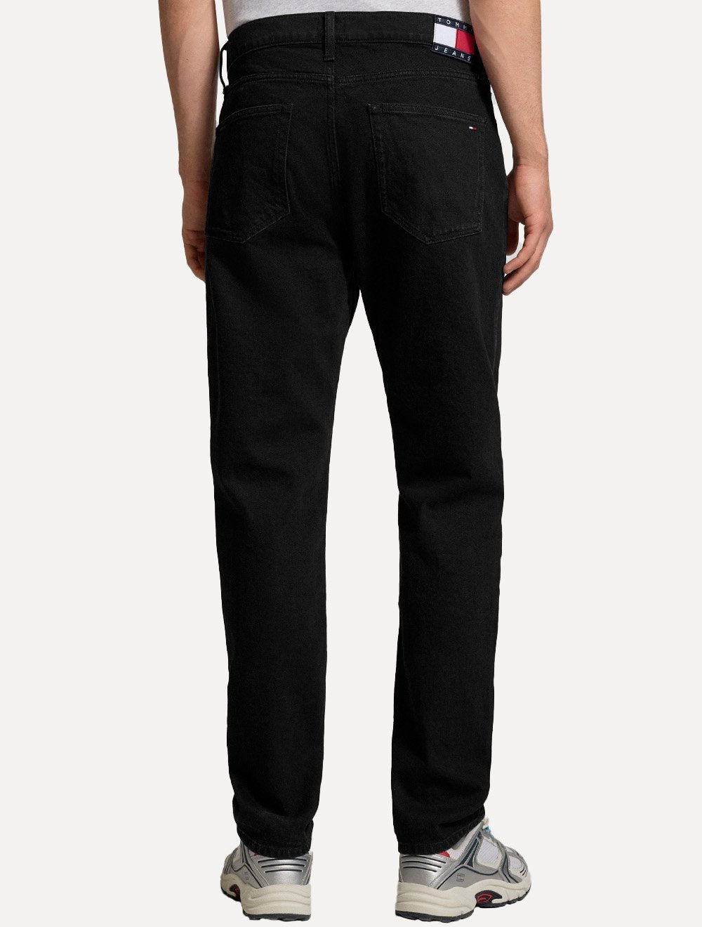 Calça Tommy Jeans Masculina Regular Straight Otis Preta