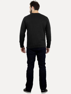 Moletom John John Masculino New Basic Logo Rusty Preto