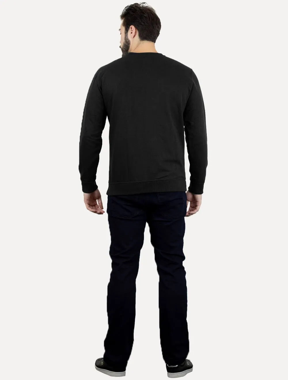 Moletom John John Masculino New Basic Logo Rusty Preto