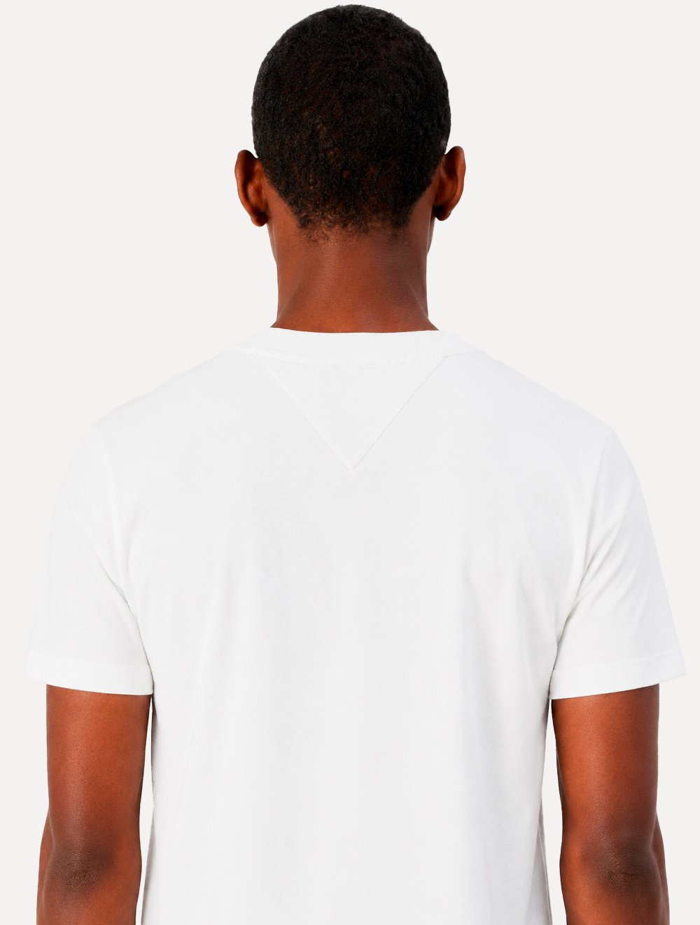 Camiseta Tommy Hilfiger Masculina Essential V-Neck Cotton Branco