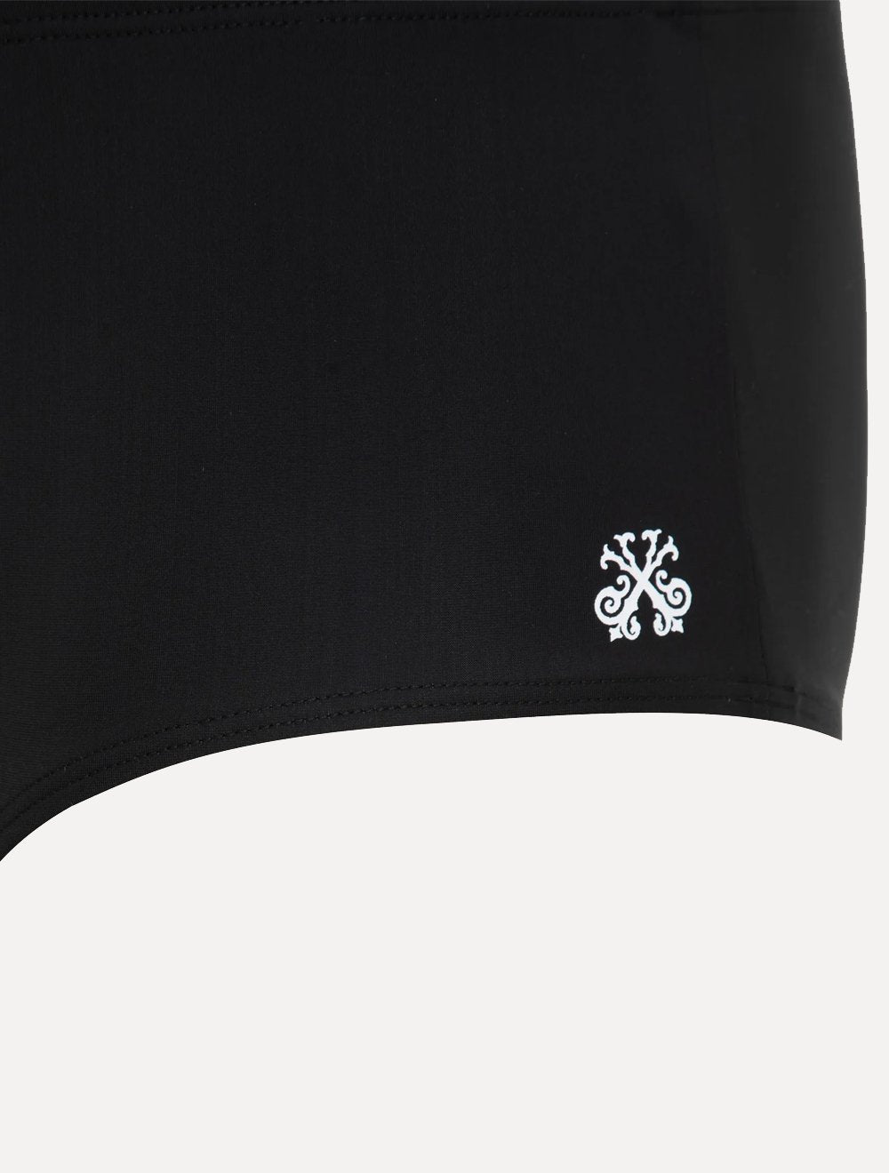 Sunga John John Masculina Lana Key Small Logo Lateral Preta