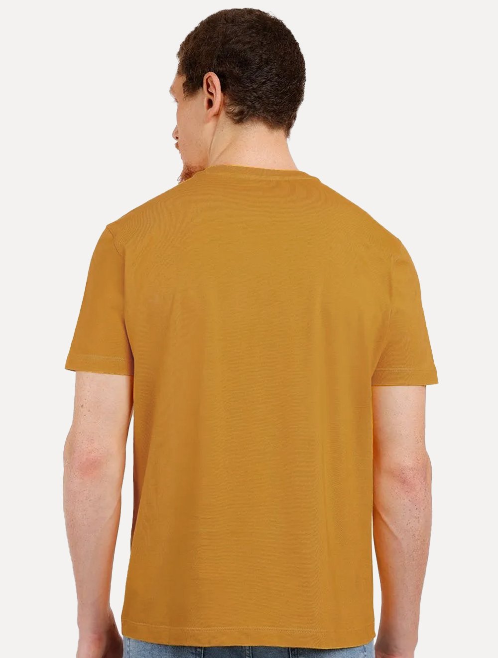 Camiseta Aramis Masculina Basic Lisa Dark Icon Marrom Claro