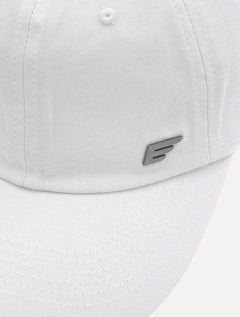 Boné Ellus Masculino Metal Logo Branco