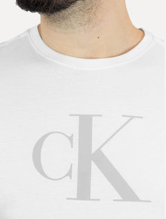 Camiseta Calvin Klein Jeans Masculina CK Gel Branca