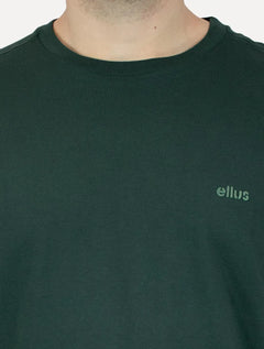 Camiseta Ellus Masculina Cotton Fine Duocolor Classic Verde Escuro