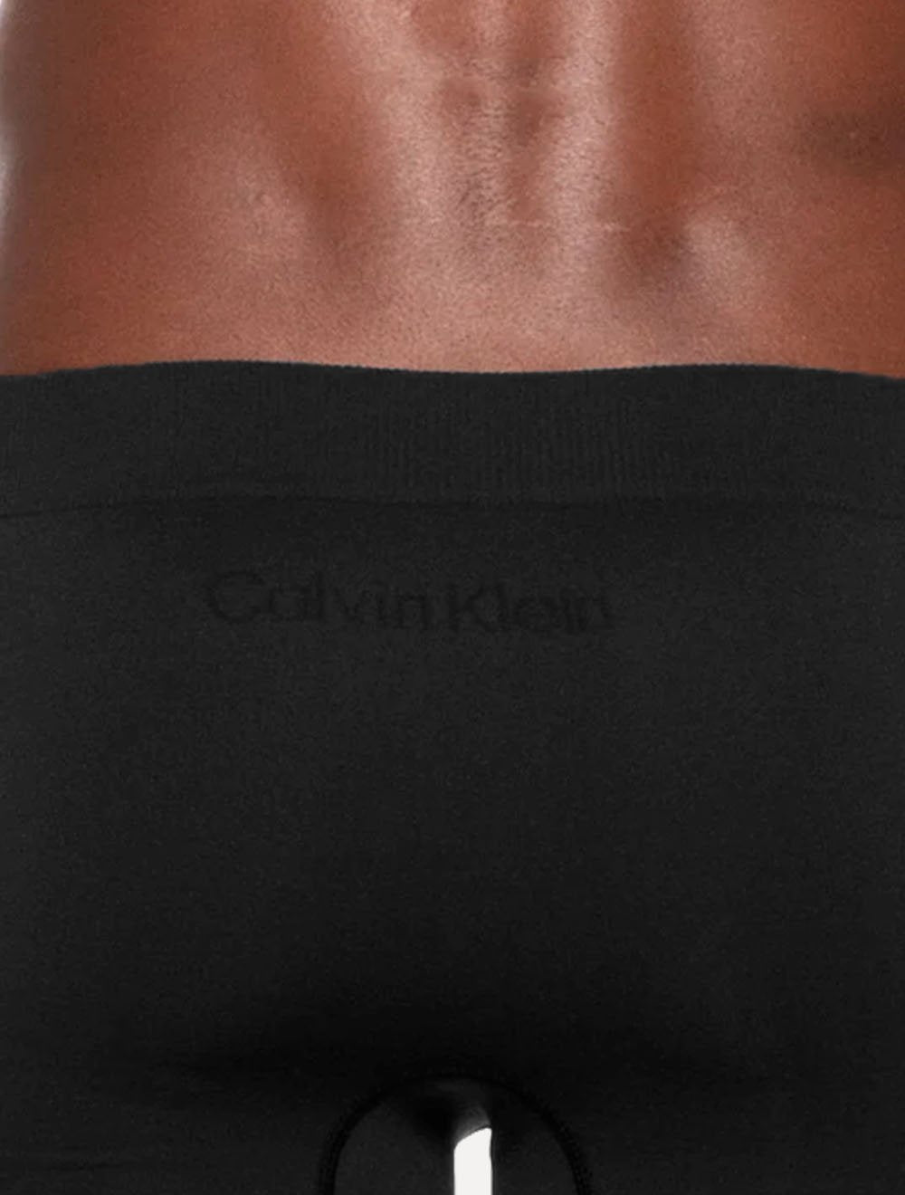 Cueca Calvin Klein Trunk Modern Logo Seamless Rib Preta