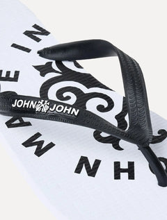 Chinelo John John Masculino Made In Heaven Branco