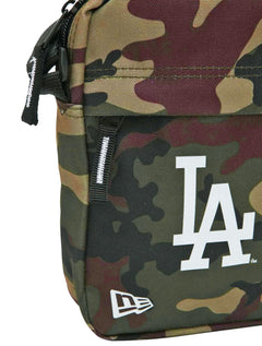 Bolsa New Era Shoulder MLB Los Angeles Dodgers Camo Verde Militar