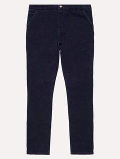 Calça Reserva Masculina de Sarja Casual Iron Azul Marinho