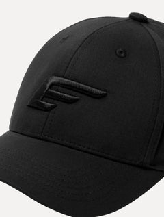 Boné Ellus Masculino Easa Basic Dark Logo Preto