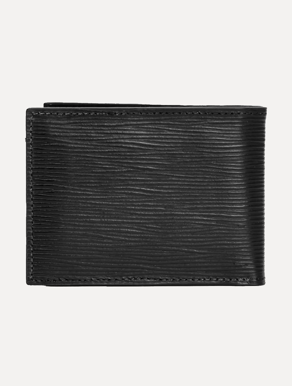 Carteira Aramis Masculina Couro Stripes Preta