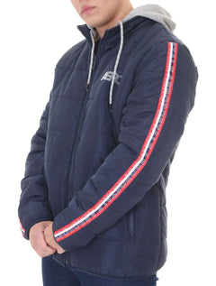 Jaqueta Aeropostale Masculina Waterproof Aero Fast Sash Azul Marinho