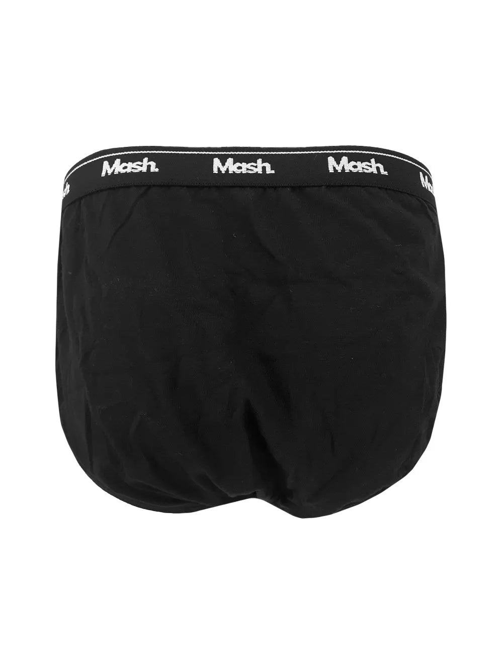 Cueca Mash Slip Cotton Basic Marinho/Preta Pack 3UN