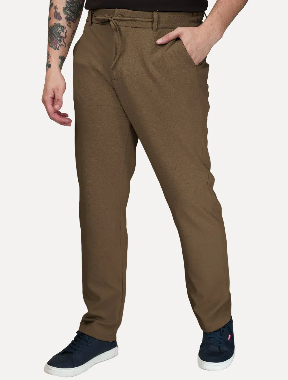 Calça Pellini Masculina Sport Classic Marrom