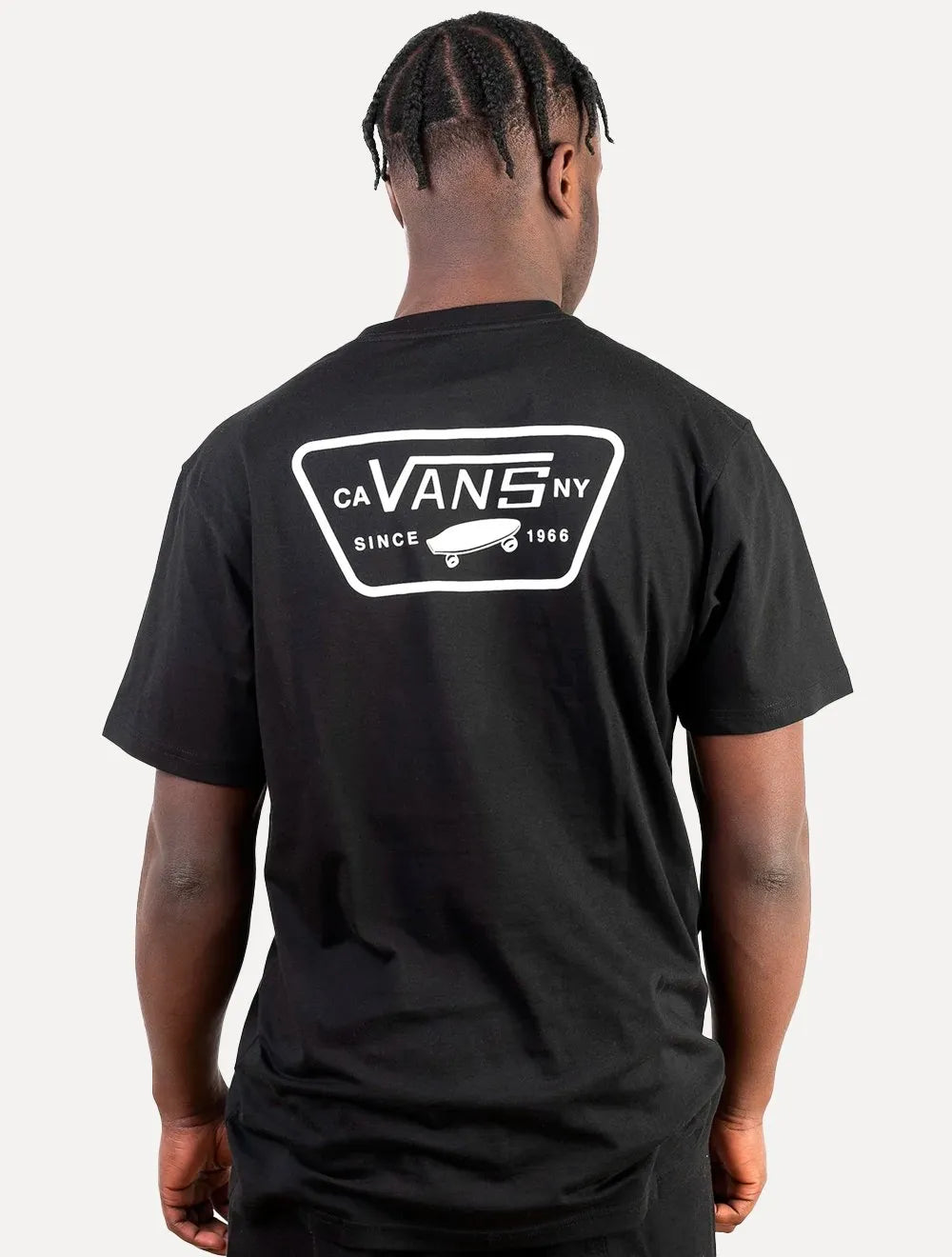 Camiseta Vans Masculina Full Patch Back Preta
