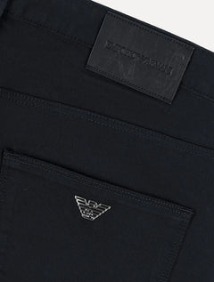 Calça Jeans Empório Armani Masculina J06 Slim Fit 5 Pockets Azul Marinho