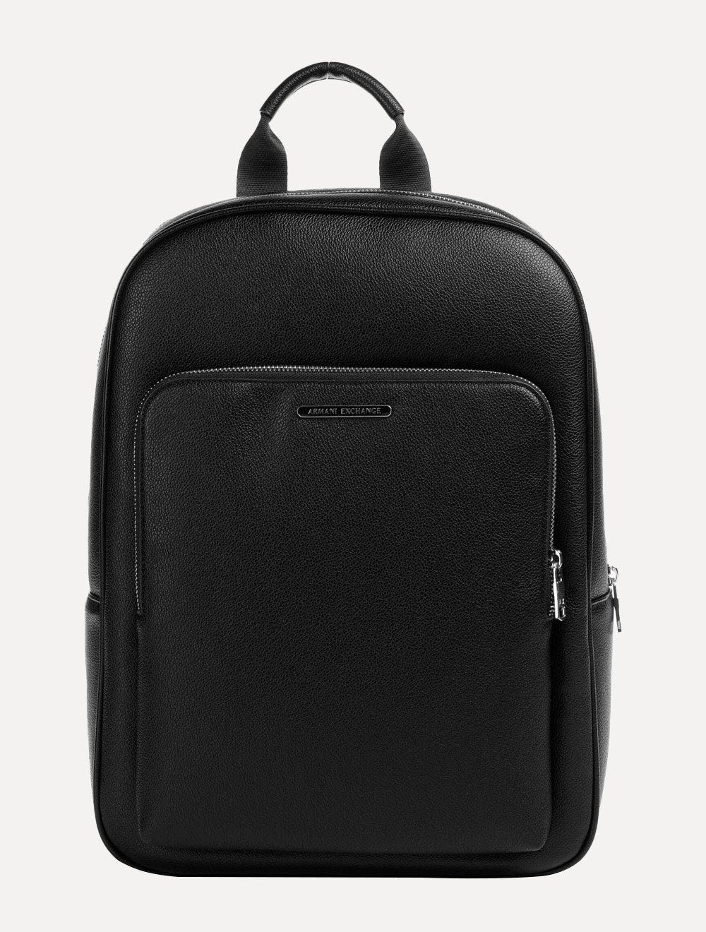 Mochila Armani Exchange Texturized Padded Straps Preta