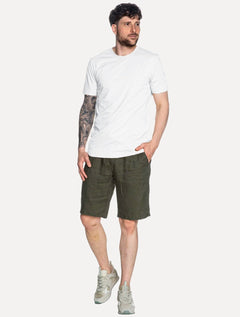 Camiseta Guess Masculina Rubber Est.1981 Stoned Branca