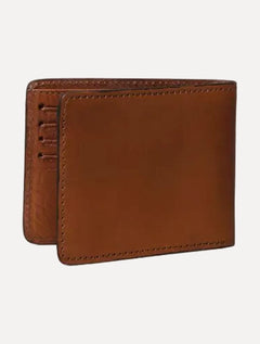 Carteira Calvin Klein Jeans Couro Basic Marrom