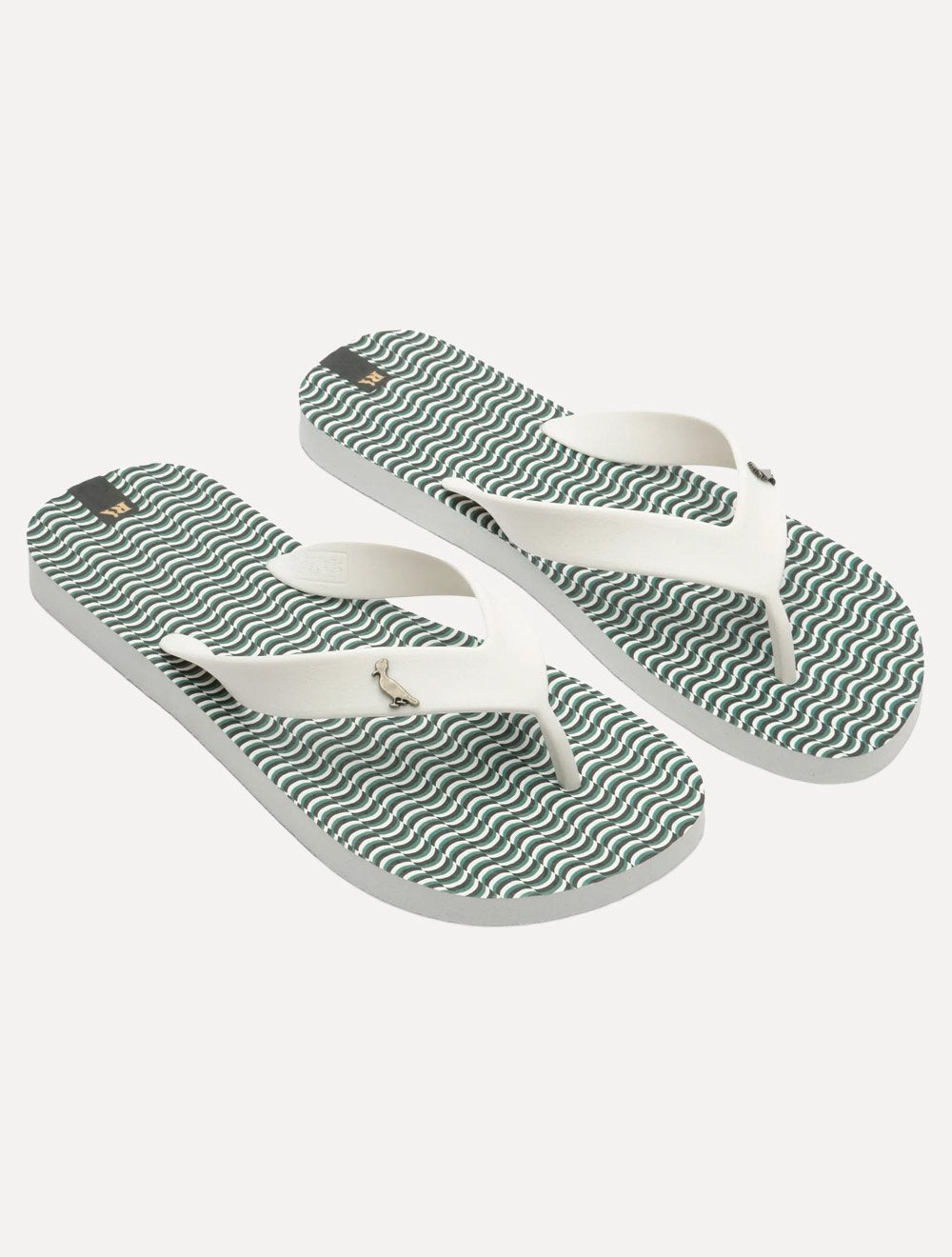 Chinelo Reserva Masculino Trancoso Vertigo Branco