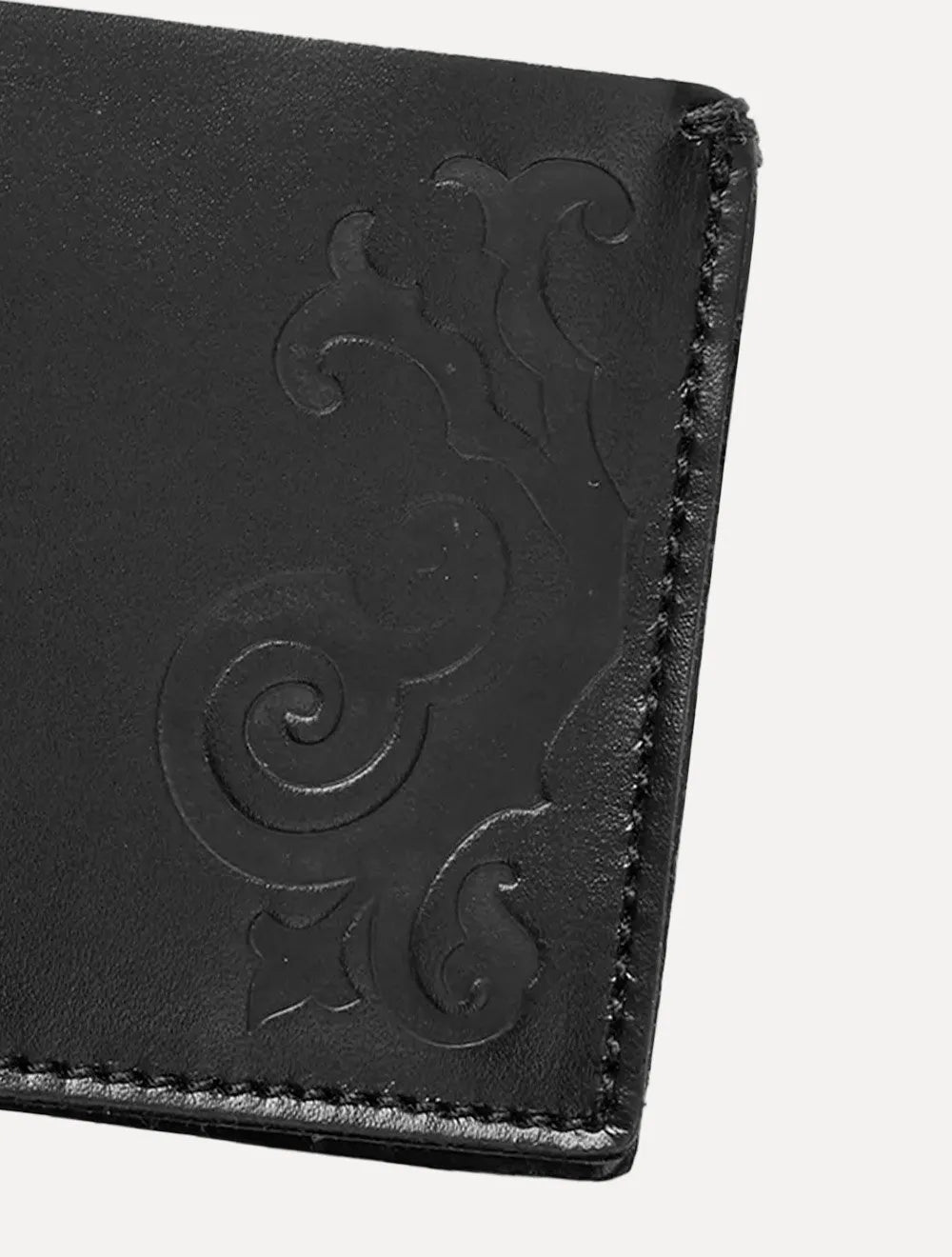 Carteira John John Masculina Couro Lior Preto